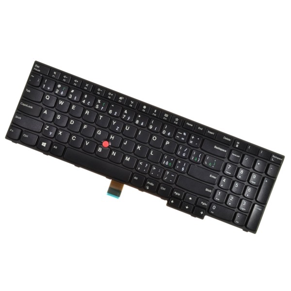 Lenovo ThinkPad Edge E575 tastatură pentru notebook-ul CZ/SK culoarea Negru trackpoint