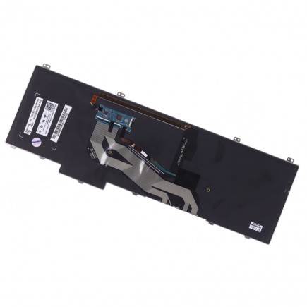 Dell kompatibilní 00MX8J tastatură pentru notebook-ul CZ/SK culoarea Negru, retroiluminat, Trackpoint