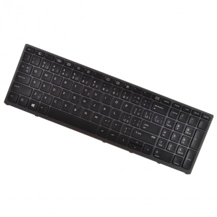HP kompatibilní 848311-031 tastatură pentru notebook-ul CZ/SK culoarea Negru, retroiluminat, Trackpoint