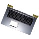 Lenovo IdeaPad 700-17ISK tastatură pentru notebook-ul CZ/SK culoarea Argint, Palmrest, Fără touchpad