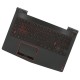 HP 15-BS001DS tastatură pentru notebook-ul CZ/SK culoarea Negru, Palmprest, Cu touchpad