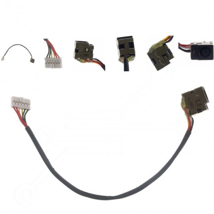 HP Pavilion dv6-1000 Conector de alimentare pentru notebook