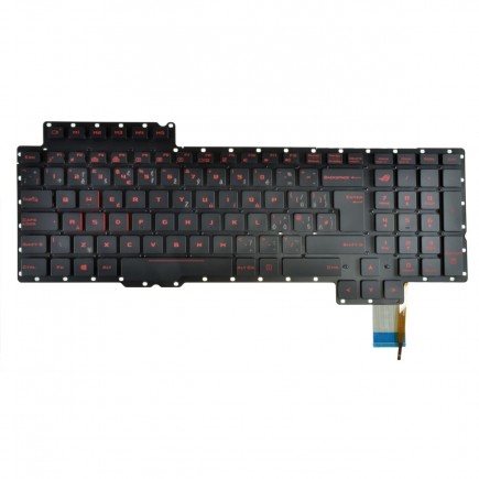 Asus G752VT tastatură pentru notebook-ul CZ/SK culoarea neagră