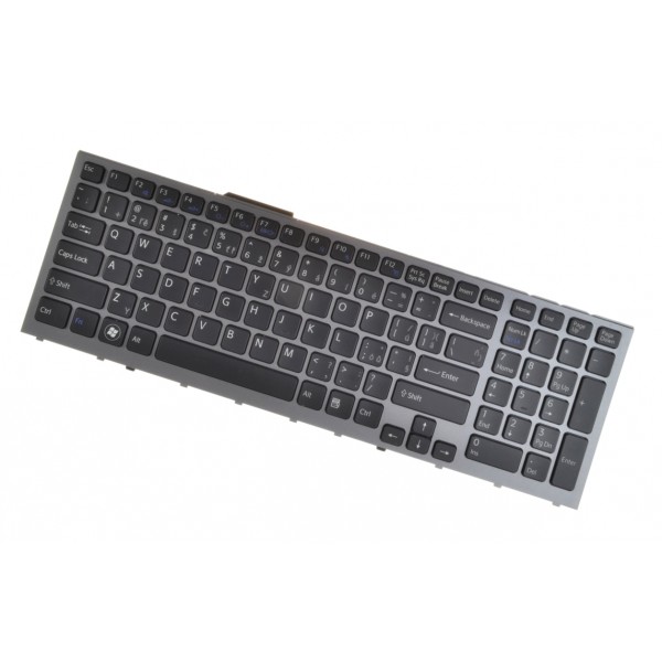 Sony Vaio VPC-F13LGXB tastatură pentru notebook-ul CZ/SK culoarea argintii