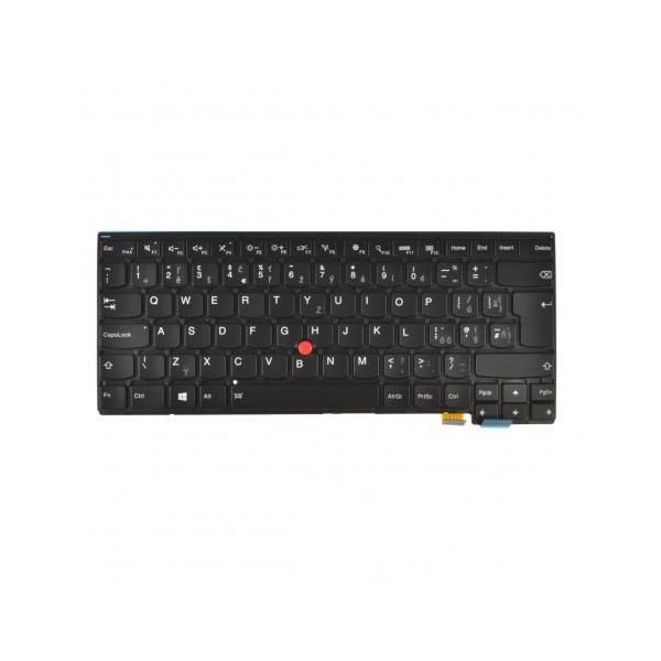 Lenovo ThinkPad 13 Gen 2 tastatură pentru notebook-ul CZ/SK culoarea Negru, retroiluminat, Trackpoint
