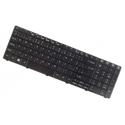 Acer Aspire 7560 tastatură pentru notebook-ul, cu cadru, negru CZ/SK