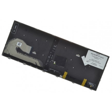 HP ZBook 14u G5 tastatură pentru notebook-ul CZ/SK Cadru argintiu, iluminat din spate, Trackpoint
