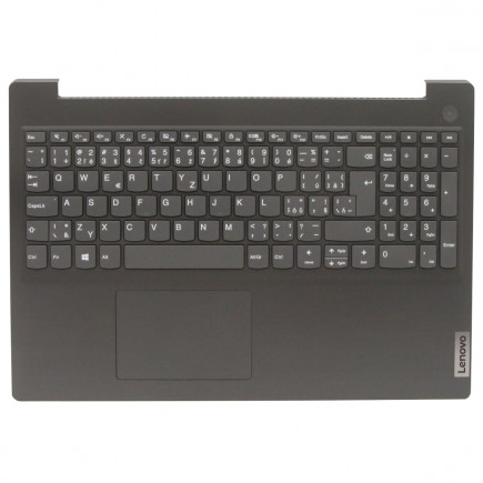 Lenovo V15 G1-IML tastatură pentru notebook-ul CZ/SK culoarea Negru, Palmrest, Cu touchpad