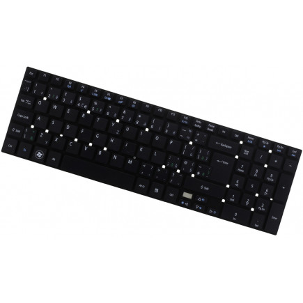 Gateway NV77H32U tastatura cehă fără ramă de culoare neagră pentru laptopuri