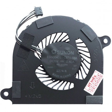 Ventilator Răcitor pentru notebook Kompatibilní 02T9GV