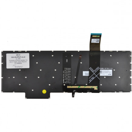 Lenovo Legion 5-17ARH05H tastatură pentru notebook, fără ramă, negru CZ/SK, cu iluminare din spate