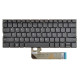 Lenovo IdeaPad 530-14IKB tastatură pentru notebook, fără ramă, negru CZ/SK, cu iluminare din spate