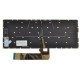 Lenovo IdeaPad 530-14IKB tastatură pentru notebook, fără ramă, negru CZ/SK, cu iluminare din spate
