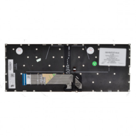 Lenovo IdeaPad Yoga 730-13IKB tastatură pentru notebook, fără ramă, negru CZ/SK, cu iluminare din spate