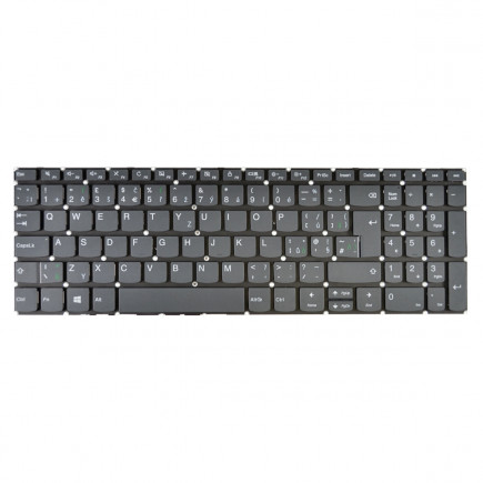 Lenovo IdeaPad 3-15IIL05 tastatura cehă fără ramă de culoare gri, pentru laptopuri, ără lumină de fundal