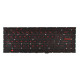 MSI MS-16R1 tastatură pentru notebook, fără ramă, negru CZ/SK, cu iluminare din spate