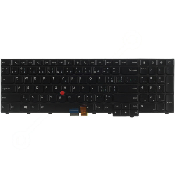 Lenovo ThinkPad Edge E531 6885 tastatură pentru notebook-ul CZ/SK culoarea Negru