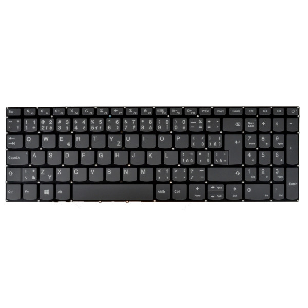 Lenovo V15-ADA tastatura cehă fără ramă de culoare neagră pentru laptopuri