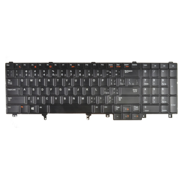 Dell Precision M6700 tastatură pentru notebook-ul CZ/SK culoarea Negru
