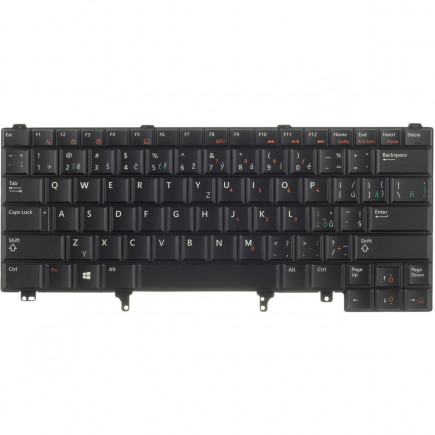 Dell Latitude E5420 tastatură pentru notebook-ul CZ/SK culoarea Negru