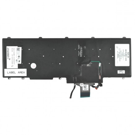 Dell Latitude E5550 tastatură pentru notebook, fără ramă, negru CZ/SK/DE, cu iluminare din spate