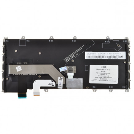 Lenovo ThinkPad Yoga 260 tastatură pentru notebook-ul CZ/SK culoarea Negru