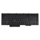 Lenovo ThinkPad P50 tastatură pentru notebook-ul CZ/SK culoarea Negru