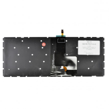 Lenovo IdeaPad Yoga 520-14IKB 80X8 tastatură pentru notebook, fără ramă, gri CZ/SK, cu iluminare din spate