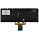 HP 14-CE3011TX tastatură pentru notebook, fără ramă, argintiu CZ/SK, cu iluminare din spate