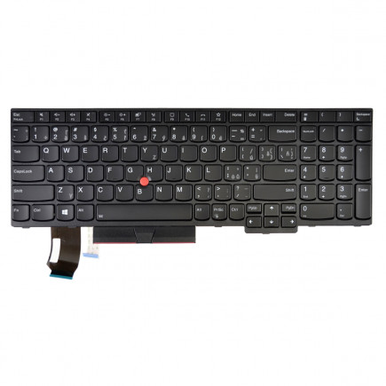Lenovo ThinkPad T15 Gen 2 tastatură pentru notebook-ul CZ/SK culoarea Negru