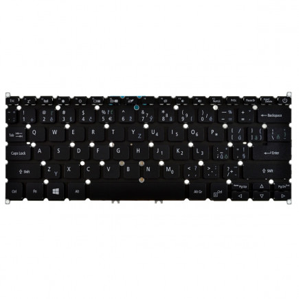Acer Swift 3 SF314-54 tastatura cehă fără ramă de culoare neagră