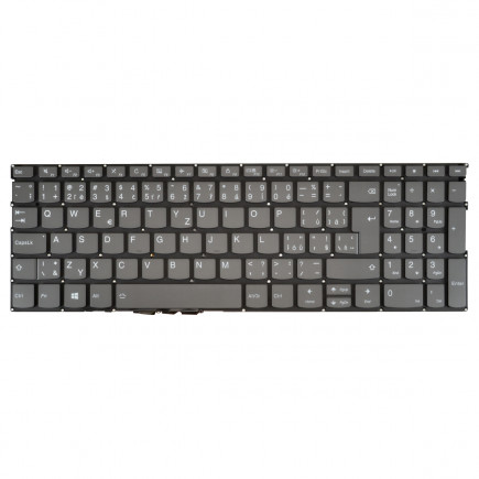 Lenovo ThinkBook 15-IML tastatură pentru notebook, fără ramă, gri CZ/SK, cu iluminare din spate