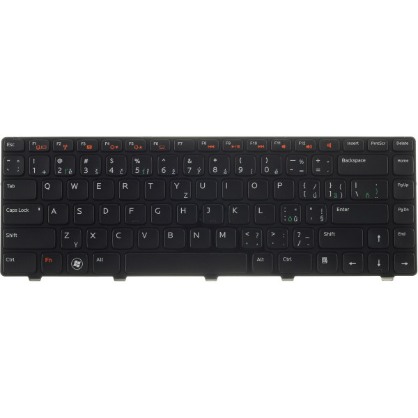 Dell XPS 15 L502x tastatură pentru notebook-ul CZ/SK culoarea Negru