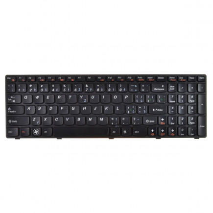 Lenovo V570A tastatură pentru notebook-ul CZ/SK culoarea Negru, Fără iluminare din spate