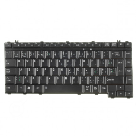 Toshiba Qosmio F40 tastatură pentru notebook-ul CZ/SK culoarea Negru, Fără iluminare din spate