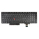 Lenovo ThinkPad T570 20H90002 tastatură pentru notebook-ul CZ/SK culoarea Negru, Fără iluminare din spate