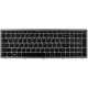 Kompatibilní T6E1-UK tastatură pentru notebook-ul CZ/SK culoarea Argintiu, Fără iluminare din spate