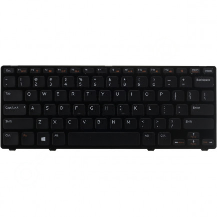 Dell Inspiron 13 tastatură pentru notebook-ul CZ/SK culoarea Negru, Fără iluminare din spate