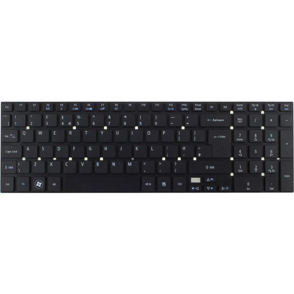Gateway NV56R tastatura cehă fără ramă, de culoare neagră pentru laptopuri