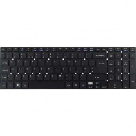 Gateway NV77 tastatura cehă fără ramă, de culoare neagră pentru laptopuri