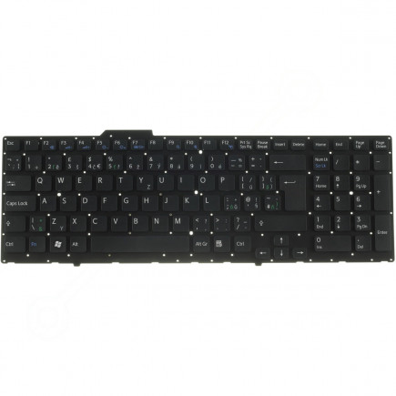 Sony Vaio VPC-F13LGX tastatura cehă fără ramă, de culoare neagră pentru laptopuri