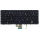 Kompatibilní 0KCJT7 tastatură pentru notebook, fără ramă, negru CZ/SK, cu iluminare din spate