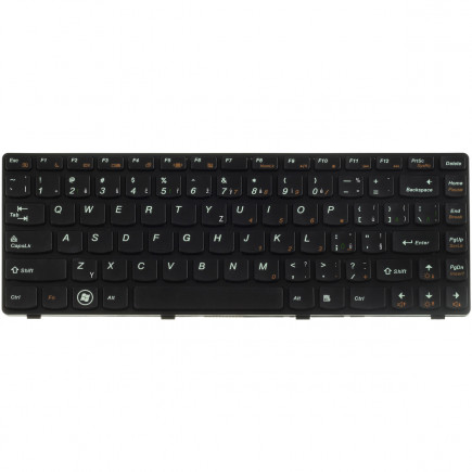 Lenovo V370 tastatură pentru notebook-ul CZ/SK Culoarea negru, Fără iluminare din spate
