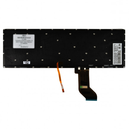 Lenovo IdeaPad Y700-17ISK tastatură pentru notebook, fără ramă, negru, cu iluminare din spate