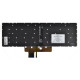 Lenovo IdeaPad Yoga 510-15IKB tastatură pentru notebook, fără ramă, negru CZ/SK, cu iluminare din spate