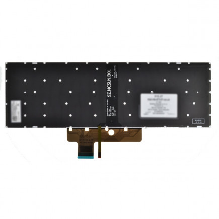 Lenovo IdeaPad Yoga 510-15ISK tastatură pentru notebook, fără ramă, negru CZ/SK, cu iluminare din spate