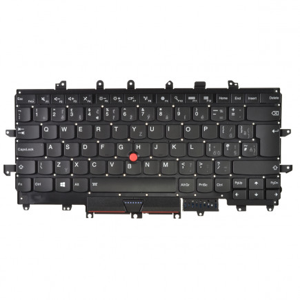 Lenovo ThinkPad X1 Carbon 4th Gen tastatură pentru notebook-ul CZ/SK culoarea negru