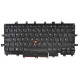 Lenovo ThinkPad X1 Carbon 4th Gen tastatură pentru notebook-ul CZ/SK culoarea negru