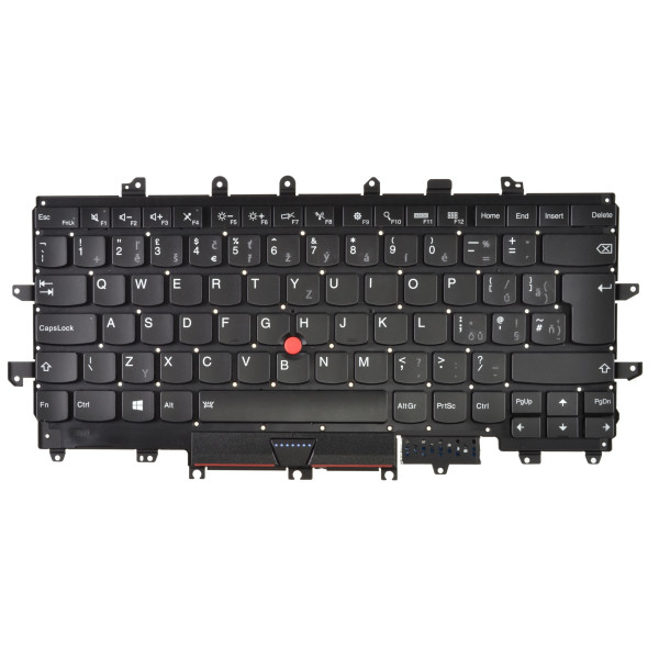 Lenovo ThinkPad X1 Carbon 4th Gen tastatură pentru notebook-ul CZ/SK culoarea negru