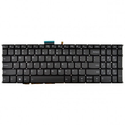 Lenovo Yoga 7-15IMH05 SLIM tastatură pentru notebook, fără ramă, gri CZ/SK, cu iluminare din spate